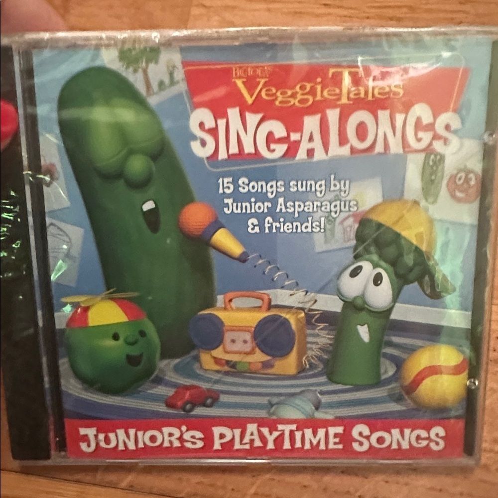 Veggie Tales Juniors Playtime Songs With Junior Asparagus CD